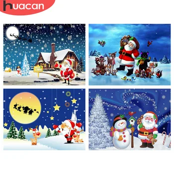 HUACAN Diamond Embroidery Cross Stitch Snowman Diamond Painting 5D Santa Claus Mosaic Handicraft Christmas Gift
HUACAN Diamond Embroidery Cross Stitch Snowman Diamond Painting 5D Santa Claus Mosaic Handicraft Christmas Gift