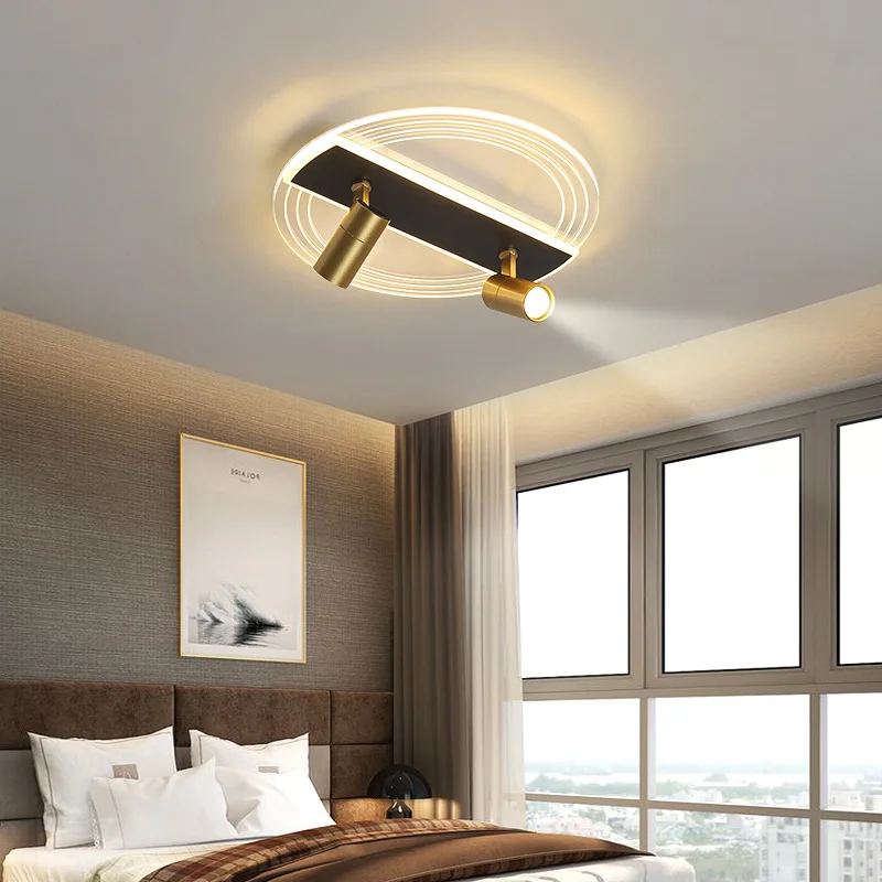 Modern Bedroom Ceiling Lamps Black Gold LED Spotlight Remote Control Round Ceiling Light Living Room Kitchen Lighting Fixture
Modern Bedroom Ceiling Lamps Black Gold LED Spotlight Remote Control Round Ceiling Light Living Room Kitchen Lighting Fixture
