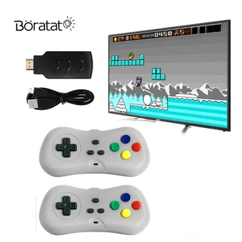 Mini Handheld Classic TV Game Console Mini HD Dual 2.4G Wireless Controller U Treasure Game Built in 638 Classic Games
Mini Handheld Classic TV Game Console Mini HD Dual 2.4G Wireless Controller U Treasure Game Built in 638 Classic Games