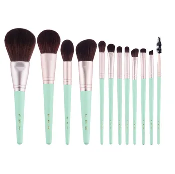 12pcs/set Makeup brushes set Soft Powder sculpting foundation eye shadow concealer smudge eyebrow Make up brush kit light blue
12pcs/set Makeup brushes set Soft Powder sculpting foundation eye shadow concealer smudge eyebrow Make up brush kit light blue