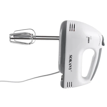 SOKANY 7 Speed Electric Handheld Food Whisk Beaters Household Mini Blenders Home Eggs Cake Food Mixer Beater Kitchen Tool EU Plu
SOKANY 7 Speed Electric Handheld Food Whisk Beaters Household Mini Blenders Home Eggs Cake Food Mixer Beater Kitchen Tool EU Plu