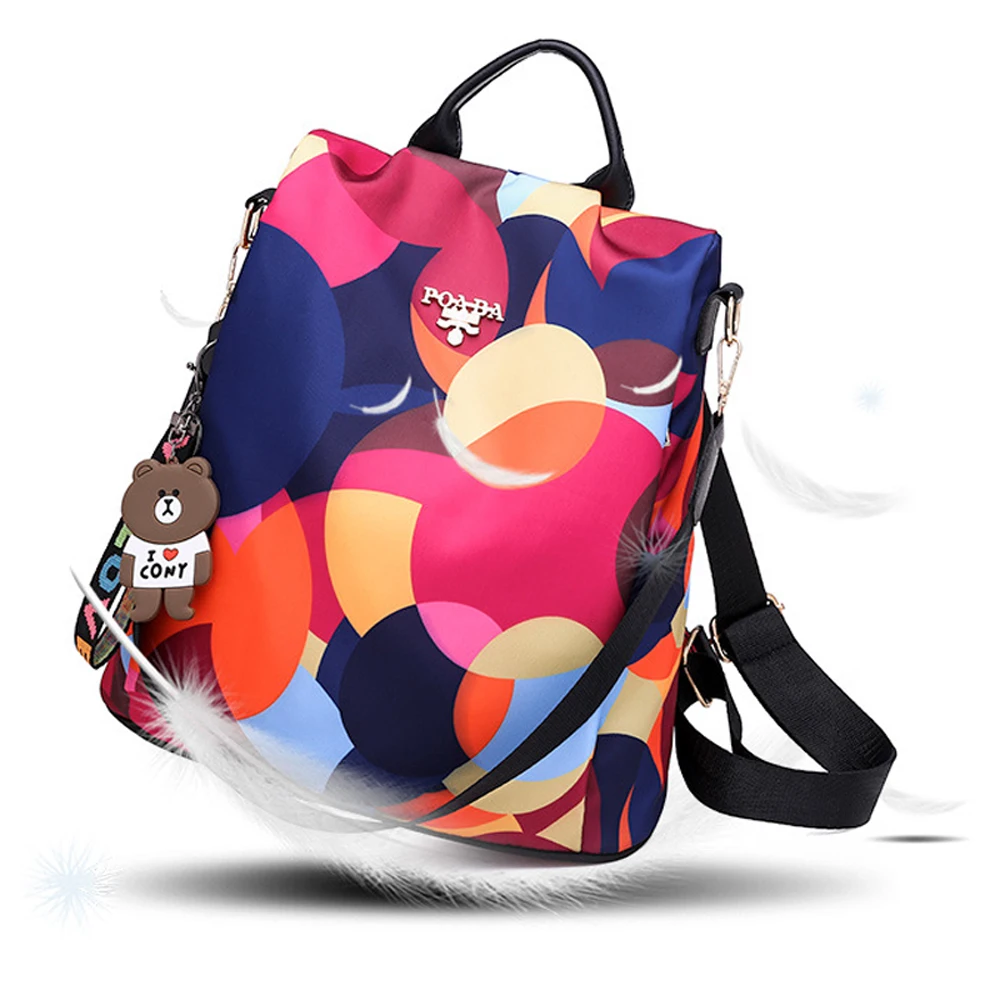 Explosive 2020 Double Shoulder Female Personality Leisure Travel Backpack Oxford Cloth Printed Wear-Resistant Schoolbag
Explosive 2020 Double Shoulder Female Personality Leisure Travel Backpack Oxford Cloth Printed Wear-Resistant Schoolbag