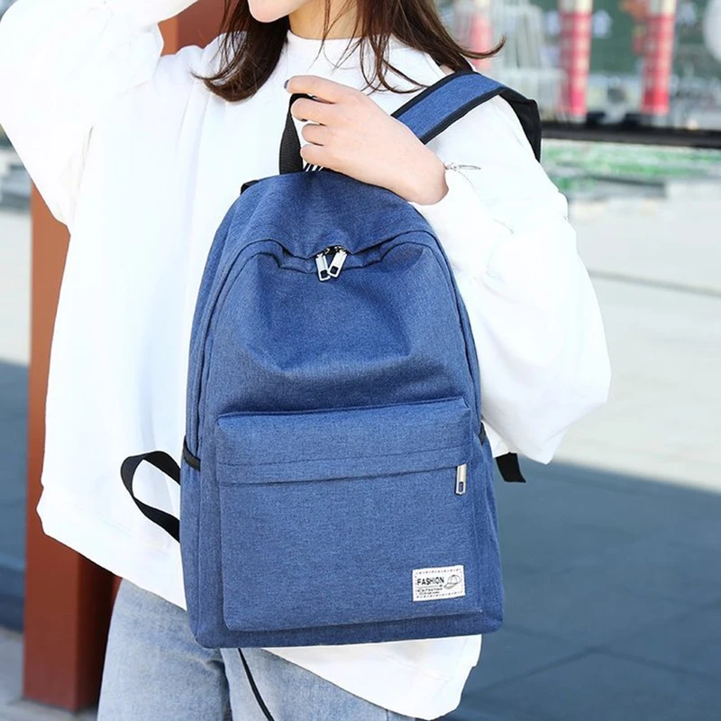 Women Men Nylon Solid Capacity Casual Travel Backpack Bag Female Feminina Girls College Student School Portable Functional Bag
Women Men Nylon Solid Capacity Casual Travel Backpack Bag Female Feminina Girls College Student School Portable Functional Bag