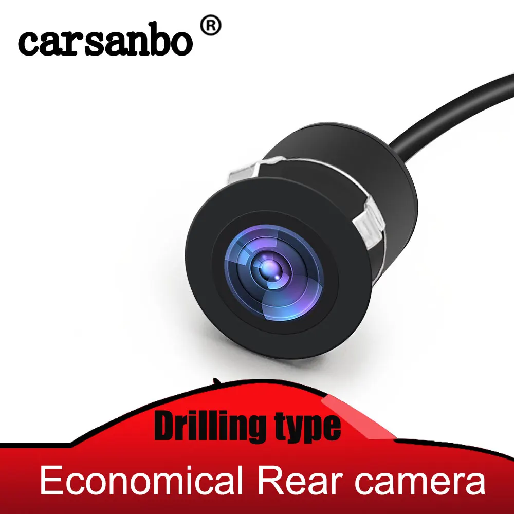 Carsanbo Mini Reverse Backup Car Rear View Flush Mount Camera Waterproof Night Vision Wide Viewing Angle with Drill
Carsanbo Mini Reverse Backup Car Rear View Flush Mount Camera Waterproof Night Vision Wide Viewing Angle with Drill
