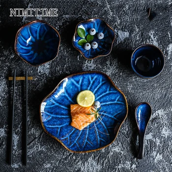 NIMITIME Japanese Style Kiln Ceramic Rice Bowl Dishes Spoon Dinner Plate Hotel Restaurant 
NIMITIME Japanese Style Kiln Ceramic Rice Bowl Dishes Spoon Dinner Plate Hotel Restaurant