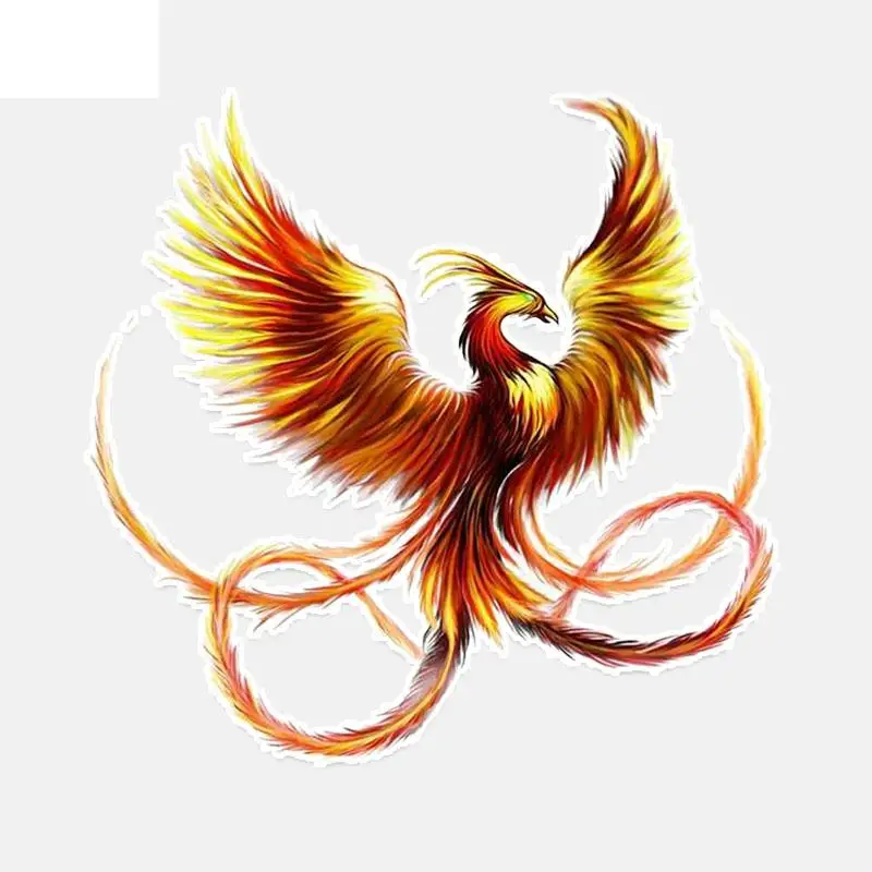 Small Town 13.5*13.1CM Noble Golden Phoenix Flying PVC Personalized Car Sticker Colored 11A0071
Small Town 13.5*13.1CM Noble Golden Phoenix Flying PVC Personalized Car Sticker Colored 11A0071