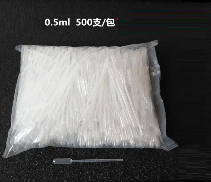 Free Shipping 500pcs 0.5ml Disposable Graduated Plastic pasteur pipette Polyethylene Makeup/Lab tool
Free Shipping 500pcs 0.5ml Disposable Graduated Plastic pasteur pipette Polyethylene Makeup/Lab tool