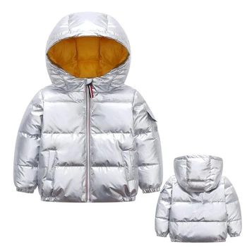 2020 New Children's Warm Down Jacket for Baby Girls and Boys Shiny Silver Outwear Coat Winter Kids Clothes 3-16Y
2020 New Children's Warm Down Jacket for Baby Girls and Boys Shiny Silver Outwear Coat Winter Kids Clothes 3-16Y