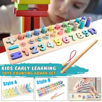 Math Puzzles Wooden Puzzles Baby Developmental Educational Fishing Toys Digital Shape Match Toys For Children Toys Puzzle games
Math Puzzles Wooden Puzzles Baby Developmental Educational Fishing Toys Digital Shape Match Toys For Children Toys Puzzle games