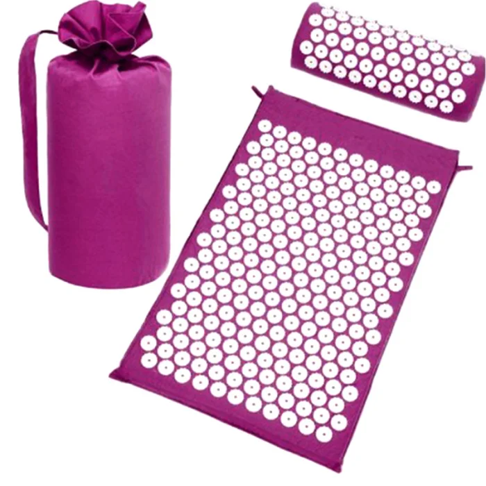 SEC88 Acupressure Massage Mat with Pillow set for Stress Pain and Tension Relief 12 SEC88 Acupressure Massage Mat with Pillow set for Stress Pain and Tension Relief 17
