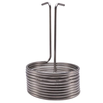 Stainless Steel Immersion Wort Chiller Tube for Home Brewing Super Efficient Wort Chiller Home Wine Making Machine Part
Stainless Steel Immersion Wort Chiller Tube for Home Brewing Super Efficient Wort Chiller Home Wine Making Machine Part