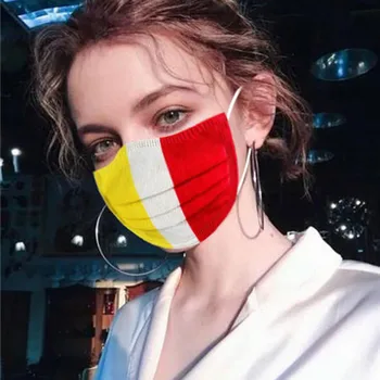 50PCS Unisex Adult Disposable Mask Breathable Non-woven Face Mask Color Block Patchwork Mouth Cover Mascarillas Desechables
50PCS Unisex Adult Disposable Mask Breathable Non-woven Face Mask Color Block Patchwork Mouth Cover Mascarillas Desechables