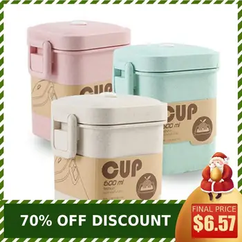 600ml Soup Box Sealed Leakproof Kids Lunchbox Eco-Friendly Square Food Container Meal Prep Bento Box Microwavable Lunch Box New
600ml Soup Box Sealed Leakproof Kids Lunchbox Eco-Friendly Square Food Container Meal Prep Bento Box Microwavable Lunch Box New