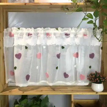 Pink Cartoon Love Short Curtain for Bookshelf With Pearl lace Sheer Fabric Curtain for Window Cover Dust Curtain DL-M057&40
Pink Cartoon Love Short Curtain for Bookshelf With Pearl lace Sheer Fabric Curtain for Window Cover Dust Curtain DL-M057&40