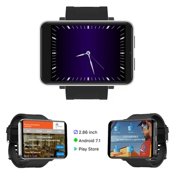 DM100 4G Smart Watch 2.86 Large Screen Android 7.1 Smartwatch 2700mAh Battery MTK6739 Quad Core 3GB 32GB 5.0MP Camera Wifi GPS
DM100 4G Smart Watch 2.86 Large Screen Android 7.1 Smartwatch 2700mAh Battery MTK6739 Quad Core 3GB 32GB 5.0MP Camera Wifi GPS