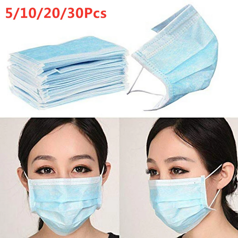 30Pcs Professional Medical Mask Surgical Single-use 3-Ply Nonwoven Disposable Face Mask Mouth Masks Soft Breathable Elastic
30Pcs Professional Medical Mask Surgical Single-use 3-Ply Nonwoven Disposable Face Mask Mouth Masks Soft Breathable Elastic