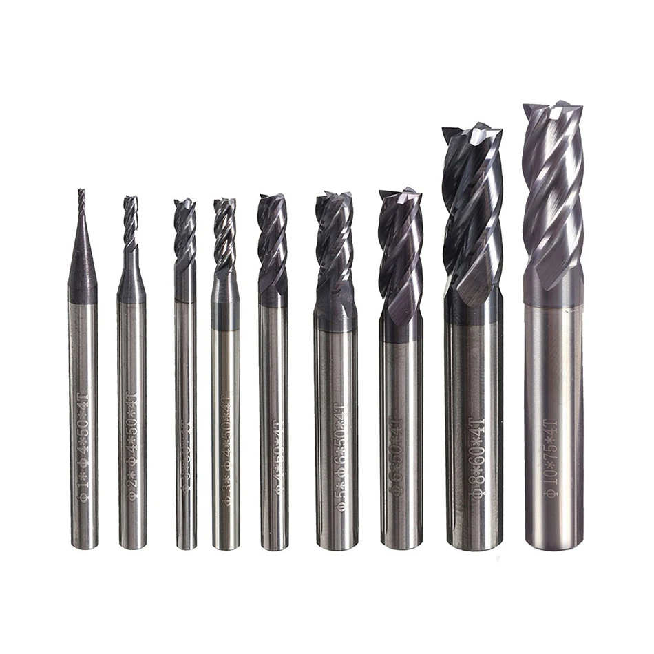 Endmills Alloy Carbide Tungsten Steel Milling Cutter 4 Flute milling cutter alloy coated tungsten steel tool carbide CNC Tools
Endmills Alloy Carbide Tungsten Steel Milling Cutter 4 Flute milling cutter alloy coated tungsten steel tool carbide CNC Tools