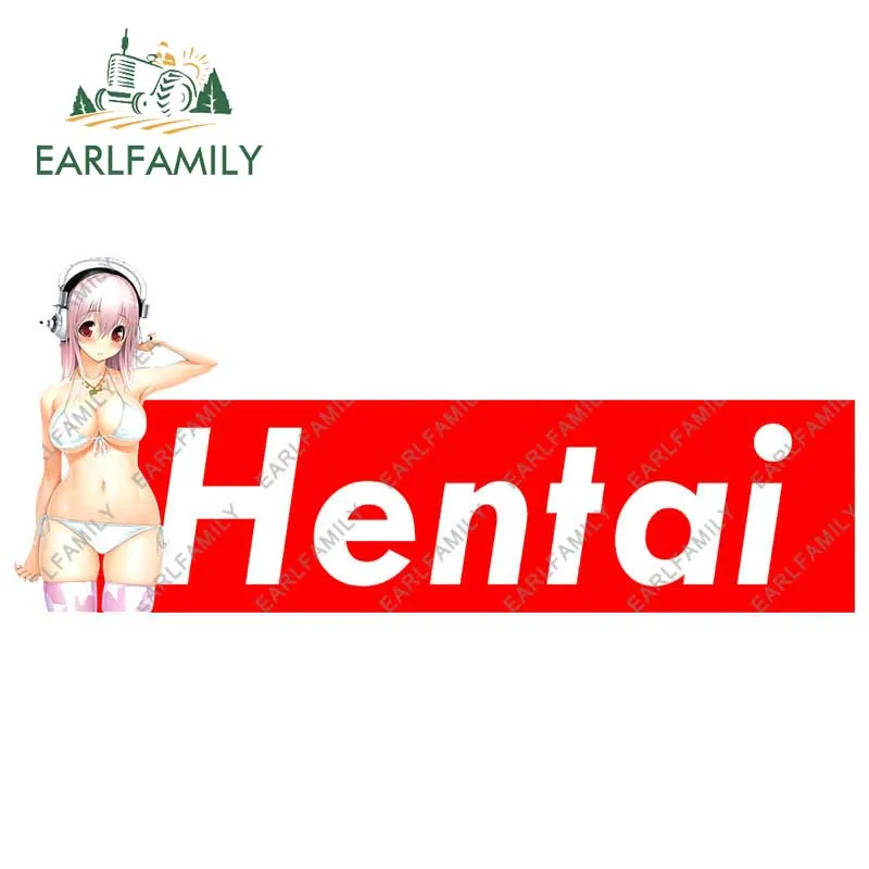 

EARLFAMILY 13 см x 5,7 см для Hentai Sonico автомобильные аксессуары стикеры s виниловая Автомобильная наклейка для кемпера водостойкая мотоциклетная наклейка