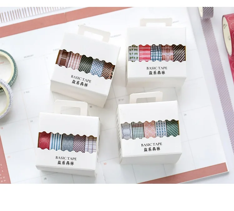 盐系森林系列5卷胶带套装_11
