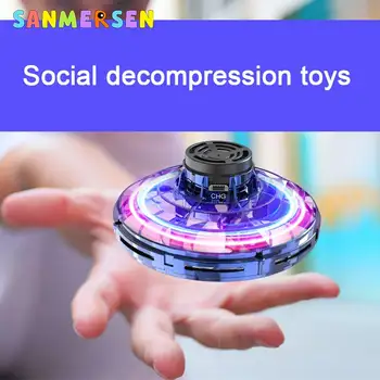 Creative Mini Drone UFO Sensor Gyro Toy Luminous LED Fingertip Gyro Hand Induction Flying Spinner Toys Anti Stress Toys Gifts
Creative Mini Drone UFO Sensor Gyro Toy Luminous LED Fingertip Gyro Hand Induction Flying Spinner Toys Anti Stress Toys Gifts