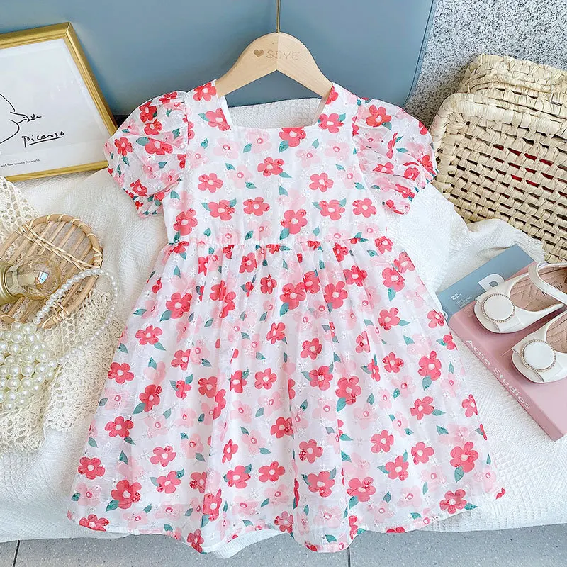 Floral Chiffon Princess Dress Korean Children Clothes Kids Dress Toddler Girl Summer Dress Outfits Vestidos Para Girl Dress
Floral Chiffon Princess Dress Korean Children Clothes Kids Dress Toddler Girl Summer Dress Outfits Vestidos Para Girl Dress