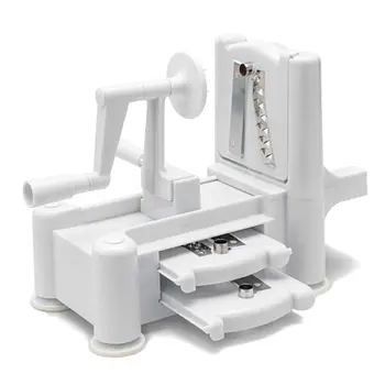 Professional 3 in 1 Vegetable Spiral Slicer Peeler Hand Fruit Vegetable Tools Rotate Shred Process Device for Kitchen Supplies
Professional 3 in 1 Vegetable Spiral Slicer Peeler Hand Fruit Vegetable Tools Rotate Shred Process Device for Kitchen Supplies