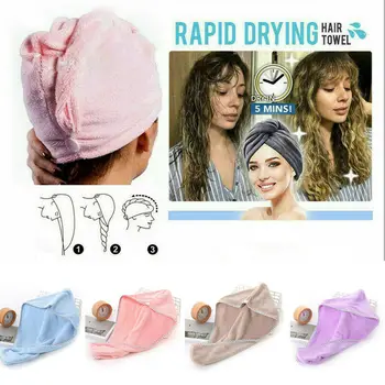 Magic Microfiber Hair Fast Drying Dryer Towel Bath Wrap Hat Quick Cap Turban Dry Quick Dry Twist Magic Hair Turban Towel Cap Hat
Magic Microfiber Hair Fast Drying Dryer Towel Bath Wrap Hat Quick Cap Turban Dry Quick Dry Twist Magic Hair Turban Towel Cap Hat