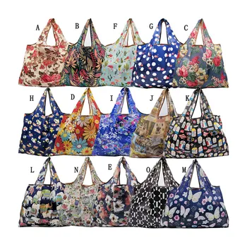 Women Foldable Shopping Bags New Fashion Waterproof Printed Large Capacity Folding Bag Reusable Eco Friendly Grocery Tote 2020
Women Foldable Shopping Bags New Fashion Waterproof Printed Large Capacity Folding Bag Reusable Eco Friendly Grocery Tote 2020