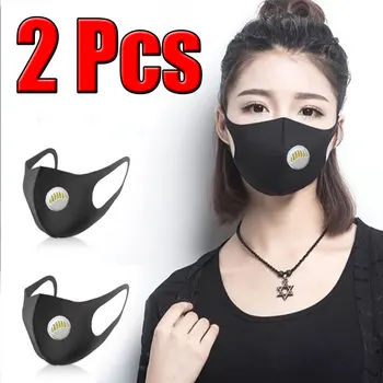 2 Pcs Face Mouth Mask Anti-Infection Black Activated Carbon Filter Unisex Mouthmask Anti-dust Mouth Facemask Washable Reusable
2 Pcs Face Mouth Mask Anti-Infection Black Activated Carbon Filter Unisex Mouthmask Anti-dust Mouth Facemask Washable Reusable