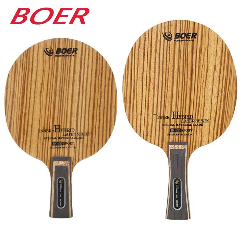 BOER 5 Ply Arylate Carbon Fiber Table Tennis Blade Lightweight Ping Pong Racket Blade Table Tennis Accessories
BOER 5 Ply Arylate Carbon Fiber Table Tennis Blade Lightweight Ping Pong Racket Blade Table Tennis Accessories