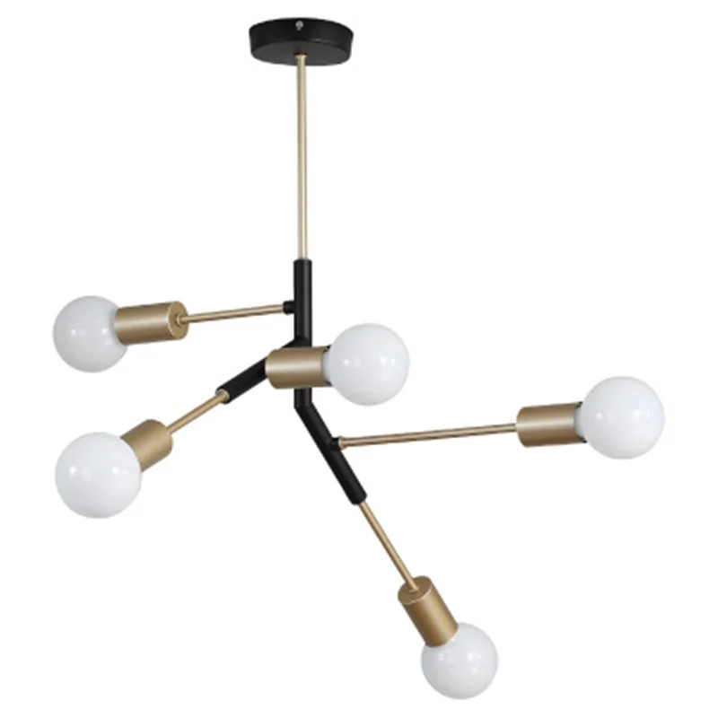 Nordic Modern Personality 5 Heads Ceiling Light Creative Multiple Lever Metal E27 Ceiling Lamp For Foyer Bedroom Apartment Cafe
Nordic Modern Personality 5 Heads Ceiling Light Creative Multiple Lever Metal E27 Ceiling Lamp For Foyer Bedroom Apartment Cafe