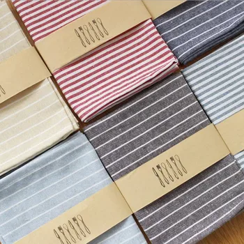 Japan Style Quality Cotton Linen Polyester Placemats Square Cloth Striped Napkin Towls Dining Table Plate Mat Coasters 1pc
Japan Style Quality Cotton Linen Polyester Placemats Square Cloth Striped Napkin Towls Dining Table Plate Mat Coasters 1pc