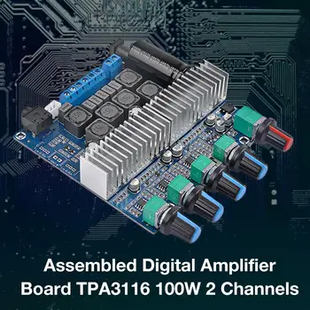 TPA3116D2 2.1 Digital Power Amplifier Board 100W 2 Channel Stereo Class Subwoofer Bass Audio Board Audio Receiver Amplifiers
TPA3116D2 2.1 Digital Power Amplifier Board 100W 2 Channel Stereo Class Subwoofer Bass Audio Board Audio Receiver Amplifiers