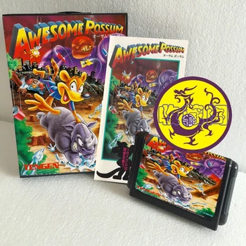 Awesome Possum With Box And Manual 16bit MD Game Card For Sega Mega Drive For Genesis
Awesome Possum With Box And Manual 16bit MD Game Card For Sega Mega Drive For Genesis