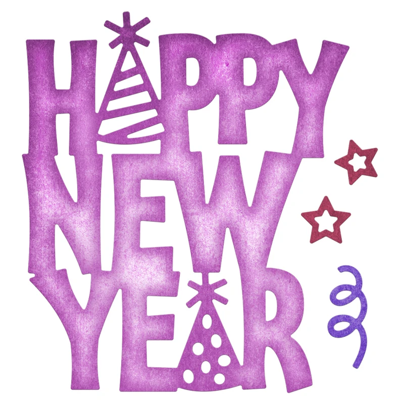 HAPPY NEW YEAR Metal Cutting Dies Stencils for DIY Scrapbooking Craft Paper Card Decorative Embossing Die Cuts
HAPPY NEW YEAR Metal Cutting Dies Stencils for DIY Scrapbooking Craft Paper Card Decorative Embossing Die Cuts