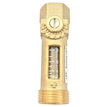 G3/4 Male x G1/2 Female Mechanical Flow Meter Reading 2-8L/Min USC-MS21TA Spring Flowmeter Brass Flow Reader Balancing Valve
G3/4 Male x G1/2 Female Mechanical Flow Meter Reading 2-8L/Min USC-MS21TA Spring Flowmeter Brass Flow Reader Balancing Valve