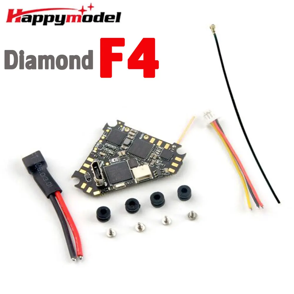 Happymodel Diamond F4 1s Moblite6 Moblite7 Контроллер полета для FPV MPU-6000SPI подключение STM32F411CEU6 |