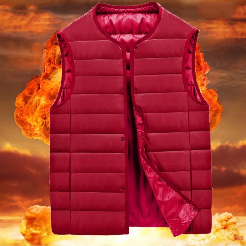 USB Electric Heated Warmer Vest Winter Rechargeable Heating Jacket Coat For Men
USB Electric Heated Warmer Vest Winter Rechargeable Heating Jacket Coat For Men