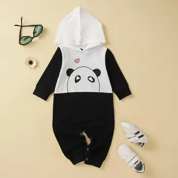 Newborn Boys Girls Cartoon Panda Long Sleeve Hooded Jumpsuit Romper Baby Spring Cute Jumpsuit Newborn Baby Clothes RL2
Newborn Boys Girls Cartoon Panda Long Sleeve Hooded Jumpsuit Romper Baby Spring Cute Jumpsuit Newborn Baby Clothes RL2