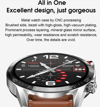 L13 Smart Watch ECG Heart Rate Bluetooth Calls Full Touch Smartwatch IP68 Waterproof Watch Men For Android IOS ntelligent Watch
L13 Smart Watch ECG Heart Rate Bluetooth Calls Full Touch Smartwatch IP68 Waterproof Watch Men For Android IOS ntelligent Watch