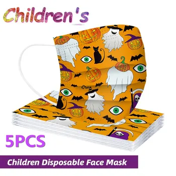 5Pcs Halloween Kids Disposable Mask 3 Layer Child Filter Hygiene Thicken Children's Face Mouth Mask Earloop Fast Delievry New 
5Pcs Halloween Kids Disposable Mask 3 Layer Child Filter Hygiene Thicken Children's Face Mouth Mask Earloop Fast Delievry New