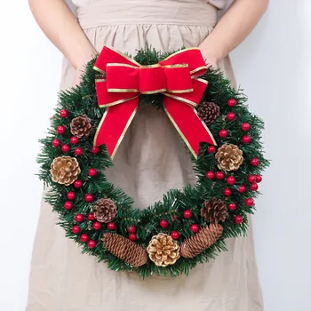 15.7 Inches Christmas Pine Artificial Wreath Christmas Hanging Wreath Xmas Front Door Ornament Garland With Bowknot Bells 2020
15.7 Inches Christmas Pine Artificial Wreath Christmas Hanging Wreath Xmas Front Door Ornament Garland With Bowknot Bells 2020