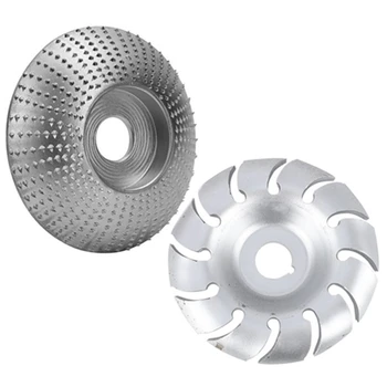90mm 12-Teeth Wood Carving Shaping Disc Steel 16mm Hole Discs Carving Sanding Abrasive Tool for Angle Grinder
90mm 12-Teeth Wood Carving Shaping Disc Steel 16mm Hole Discs Carving Sanding Abrasive Tool for Angle Grinder