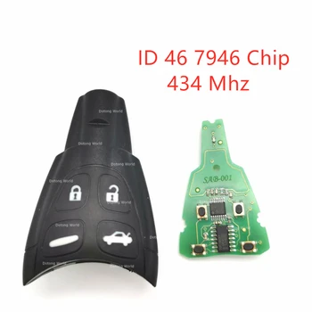 Datong World Car Remote Key For Saab 4 Button 434 Mhz ID46 4679 Chip Smart Car Key
Datong World Car Remote Key For Saab 4 Button 434 Mhz ID46 4679 Chip Smart Car Key