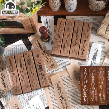 Mr Paper 8 Designs Plant Styles Wooden Rubber Stamp for Scrapbooking Deco DIY Craft Standard Wooden Stamps Ink Journal Supplies
Mr Paper 8 Designs Plant Styles Wooden Rubber Stamp for Scrapbooking Deco DIY Craft Standard Wooden Stamps Ink Journal Supplies