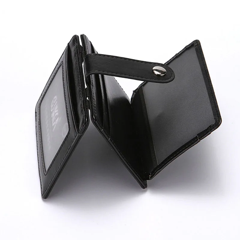Trifold PU Leather Magic Wallet Men Card Holder Small Slim Men Wallets Luxury Brand Wallet Card Holder Money Carteira Masculina
Trifold PU Leather Magic Wallet Men Card Holder Small Slim Men Wallets Luxury Brand Wallet Card Holder Money Carteira Masculina