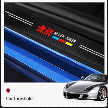 4PCS Infinite Threshold Strip for Honda Mugen Car anti-scratch Carbon Fiber Protective Thickening Sticker At The Pedal 
4PCS Infinite Threshold Strip for Honda Mugen Car anti-scratch Carbon Fiber Protective Thickening Sticker At The Pedal
