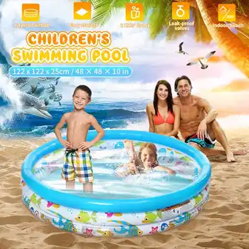 244*51cm Play Ball Pool Baby Swimming Pool Child Summer Kid Water Toys Inflatable Bath Tub Round Lovely Animal Printed Bottom
244*51cm Play Ball Pool Baby Swimming Pool Child Summer Kid Water Toys Inflatable Bath Tub Round Lovely Animal Printed Bottom