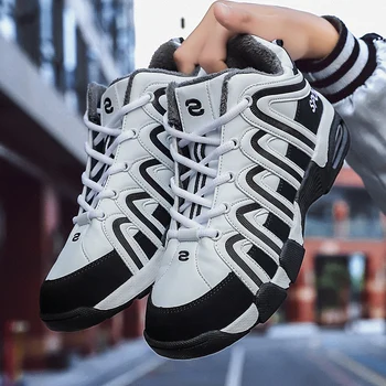 Sports and leisure outdoor men's casual shoes lace-up sports shoes trendy winter plus velvet warm men's shoes zapatillas hombre
Sports and leisure outdoor men's casual shoes lace-up sports shoes trendy winter plus velvet warm men's shoes zapatillas hombre