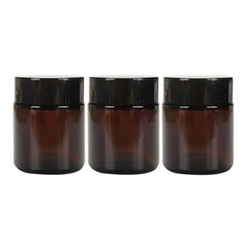3pcs Glass Cream Bottles Dark Brown Cream Empty Bottles Face Cream Bottles Cosmetics Separated Bottle
3pcs Glass Cream Bottles Dark Brown Cream Empty Bottles Face Cream Bottles Cosmetics Separated Bottle